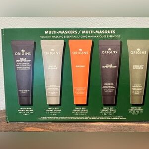 Origins Multi-Maskers Five Mini Masking Essentials New In Box Ginzing Intensive